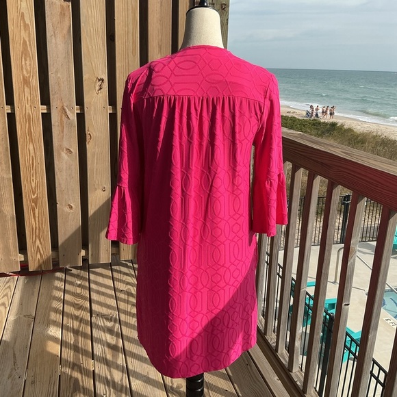 Jude Connally Bright Pink Kerry Dress - Picture 6 of 13